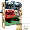 Dimono Getränkekistenregal aus Bambus Holz für 6 Kästen - Produktbild-Vorschau 1