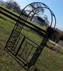 ALEOS. Eleganter XXL Rosenbogen Rankhilfe Pergola mit Tür Produktbild-Vorschau 9