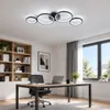 Moderne LED plafondlamp 4-ring, trappenloos dimbaar, Podgląd zdjęcia produktu 10
