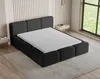Chilly Möbel Polsterbett Como Schwarz Bouclé-Stoff 200x200 Produktbild-Vorschau 4