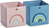 Zeller Present Aufbewahrungskorb Regenbogen 28 x 28 x 28 cm Produktbild-Vorschau 6