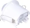 A white motion sensor with metal mounting brackets and springs. Náhled obrázku produktu