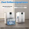 COSTWAY luchtontvochtiger, 35 liter per dag, elektrisch met Productafbeelding-voorbeeld 8