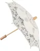 Parapluie de mariée en dentelle de coton pour les mariages, Voir les images du produit 5