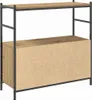 vidaXL Bücherregal Artisan-Eiche 80 x 30 x 78,5 cm Produktbild-Vorschau 5