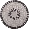 vidaXL Mosaic bistro stolek šedý 60 cm keramický Náhled obrázku produktu 3