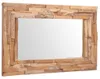 dekoratívne zrkadlo vidaXL Teak 90 x 60 cm obdĺžnikové Náhľad obrázku produktu 7