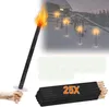 Faziango 25x Wachsfackeln 72cm, Extra Lang 90 min Produktbild-Vorschau 1