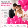 50 ballonnen, roze, diameter 35 cm, geschikt voor Productafbeelding-voorbeeld 2