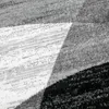 Teppich Geometrisches Muster Meliert in Grau Weiß Schwarz Produktbild-Vorschau 2