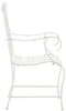 CLP 2er Set Gartenstühle Punjab aus lackiertem Eisen mit Produktbild-Vorschau 5