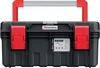 A black Kistenberg S Block toolbox with red accents and a gray handle, shown from the front against a white background. Anteprima dell’immagine prodotto