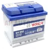 A car battery on a white background with a watermark. Produktbild-Vorschau
