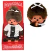 Mädchen im Fußball-Trikot | 20 cm Monchhichi Puppe mit Produktbild-Vorschau 2
