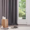 Rideau Opaque Avec Oeillets, Couleur Gris Foncé Voir les images du produit 4