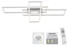 Plafoniera LED, colore acciaio, dimmerabile, telecomando, Anteprima dell’immagine prodotto 21