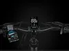 Close-up view of an electric bicycle's handlebars and display. Voir les images du produit