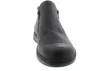 A front view of a black leather boot. Anteprima dell’immagine prodotto