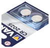Pile bouton VARTA CR2025, lot de 2, pile bouton au lithium, Voir les images du produit 2