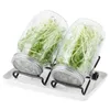Lot de 2 bocaux à germes 1000 ml - avec couvercle grillagé Voir les images du produit 4