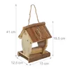 relaxdays Vogelfutterhaus zum Aufhängen Produktbild-Vorschau 4