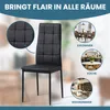 Židle do jídelny Albatros RIMINI Set of 6, černá - Náhled obrázku produktu 5
