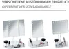 WENKO LED stojan Kosmetické zrcadlo Osvětlené světlo Náhled obrázku produktu 6