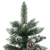vidaXL Umelý vianočný stromček so stojanom zelený 210 cm Náhľad obrázku produktu 4