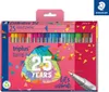 Matite Triplus Fineliner 334 25 colori Staedtler Anteprima dell’immagine prodotto 2