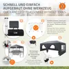 ECD Germany Pavillon 3x6 m Anthrazit Wasserdicht Stabil Produktbild-Vorschau 4