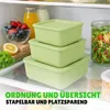 Frischhaltedose mit Deckel 3er Set Luftdicht "BPA-Frei" aus Produktbild-Vorschau 5