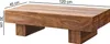 FineBuy Table basse rectangulaire en bois massif de Voir les images du produit 2