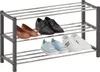 Schuhregal DUBLIN mit 3 Ablagen in grau. Robuste Produktbild-Vorschau 1