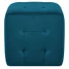 vidaXL Pouf 2 Stk. Blau 30x30x30 cm Samtstoff Produktbild-Vorschau 2