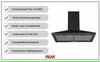 Hotte murale PKM 6091BH l x p 60 x 47,5 cm noir Voir les images du produit 5