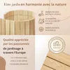 Floranica Bordure de jardin flexible 30 x 100 cm naturel Voir les images du produit 3