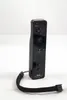 A black Nintendo Wii Remote Plus controller with a wrist strap attached, shown against a white background. Produktbild-Vorschau
