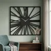 Orologio da parete Loft Square z226-1-2-x, 80 cm nero Anteprima dell’immagine prodotto 5