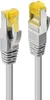 LINDY Patchkabel Cat6A S/FTP LSZH Cat7 Rohkabel grau  15m Produktbild-Vorschau 2