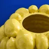 Vaso in terracotta gialla, fatto a mano e di stile, con Anteprima dell’immagine prodotto 6