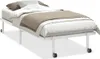 vidaXL Cadre de lit sans matelas Pliable blanc 90x190 cm Voir les images du produit 1