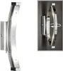 Honsel LED Wandleuchte chrom Schalter Schwenkbar Wandlampe Produktbild-Vorschau 1
