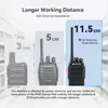 Comparison of walkie-talkie antenna sizes and their impact on working distance. Podgląd zdjęcia produktu