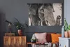 MuchoWow® Wandteppich Wandbehang Elefant - Porträt - Produktbild-Vorschau 5