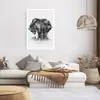 Poster - Poster ohne Rahmen - Bär Tier - 61x91,5 cm - Wand Produktbild-Vorschau 6