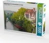 CALVENDO Puzzle Tübinger Neckarfront mit Stocherkähnen im Produktbild-Vorschau 1