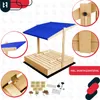 KOTARBAU® Bac à Sable Enfant Extérieur Bois de Pin 120 x Voir les images du produit 5