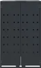 vidaXL Mülltonnenbox für 3 Tonnen Anthrazit 207x79x117 cm Produktbild-Vorschau 5