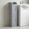 VASAGLE Schmaler Hochschrank, Badschrank, mit verstellbaren Produktbild-Vorschau 2