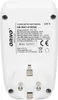 ORNO OR-WAT-419(GS) Wattmeter White Eingebaute Anzeige LCD Produktbild-Vorschau 6